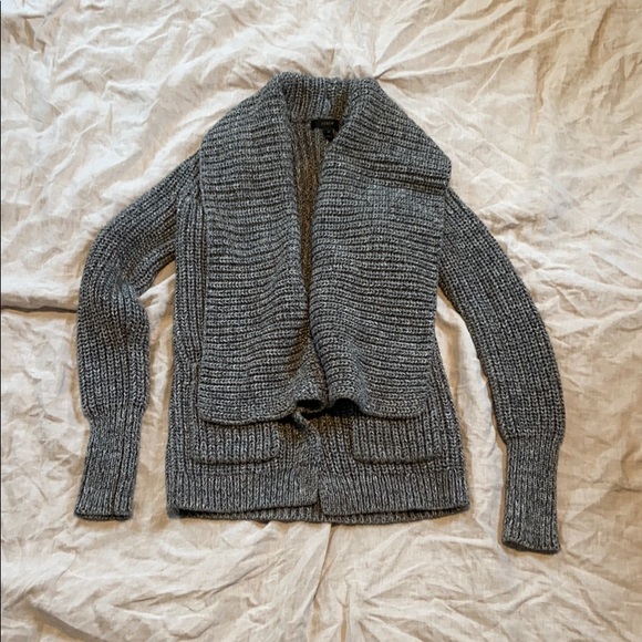 J. Crew Sweaters - JCrew marled chunky cardigan shawl neck sweater